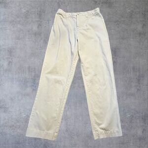 Mountain Lake Y2K Khaki Pants Womens 12 Short Cotton Straight Leg